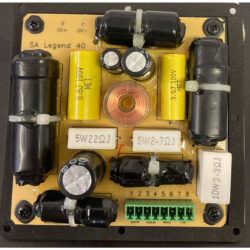 2 Frequenzweichen : 400/2000 Hz (24 dB/Okt.) von System Audio Legend 40
